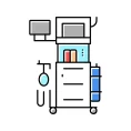 anesthesia-machine-color-icon-illustration-vector